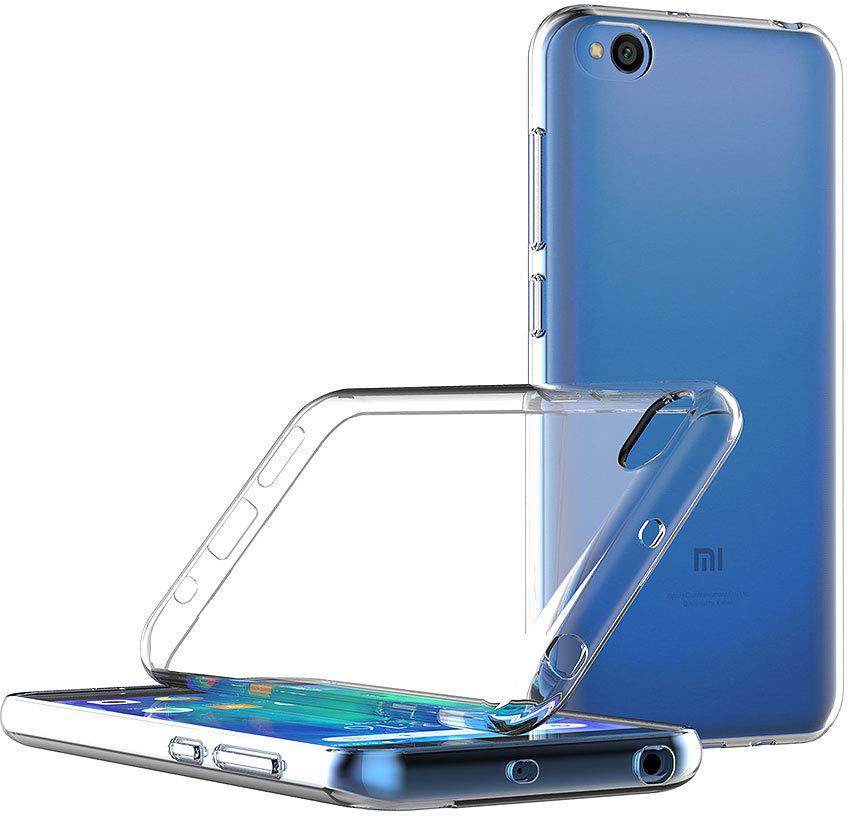 Прозрачный Чехол для Xiaomi Redmi Go (ультратонкий силиконовый) (08553) - фото 2