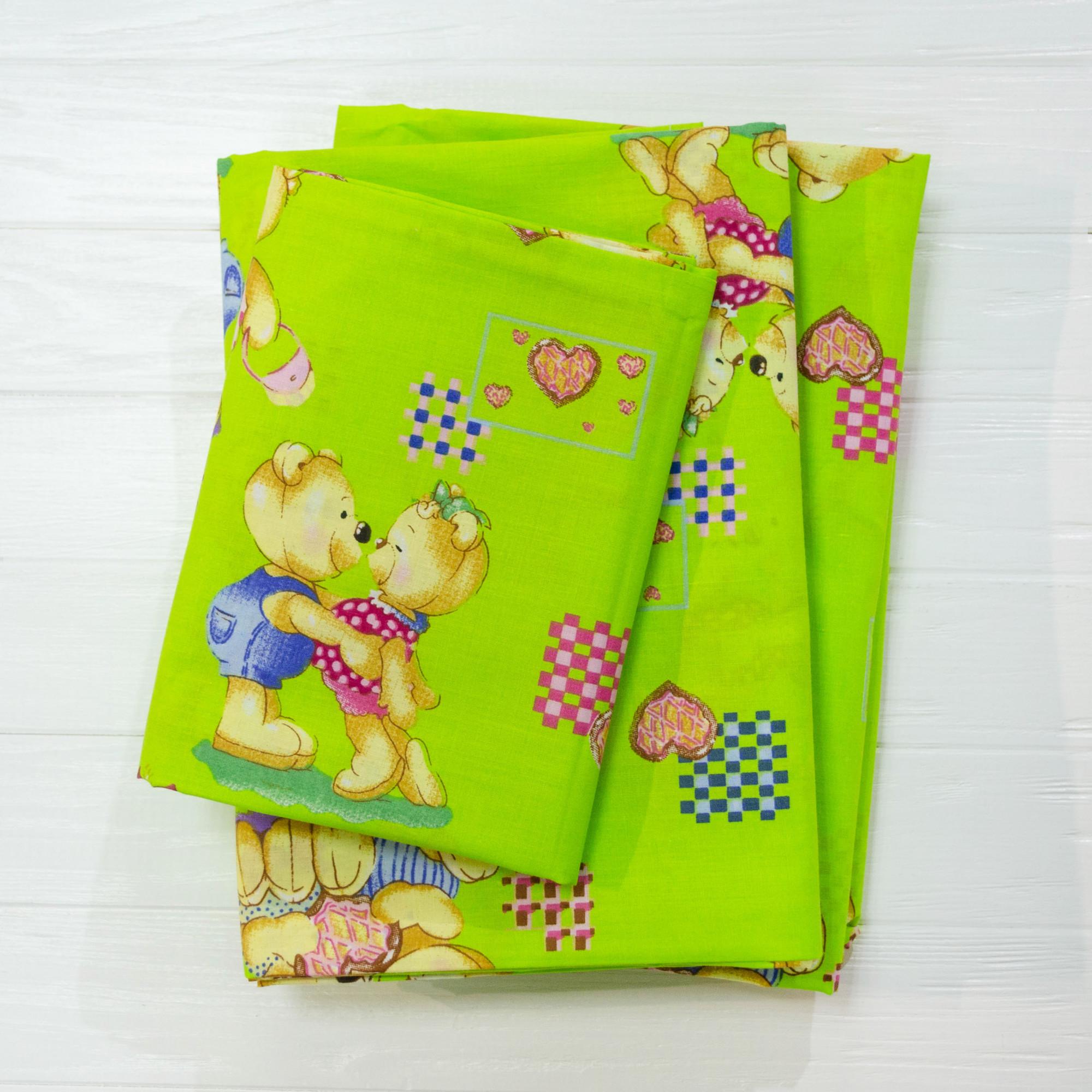 Детское постельное белье Вилюта для новорожденных 4457 Зеленый (2000011664)