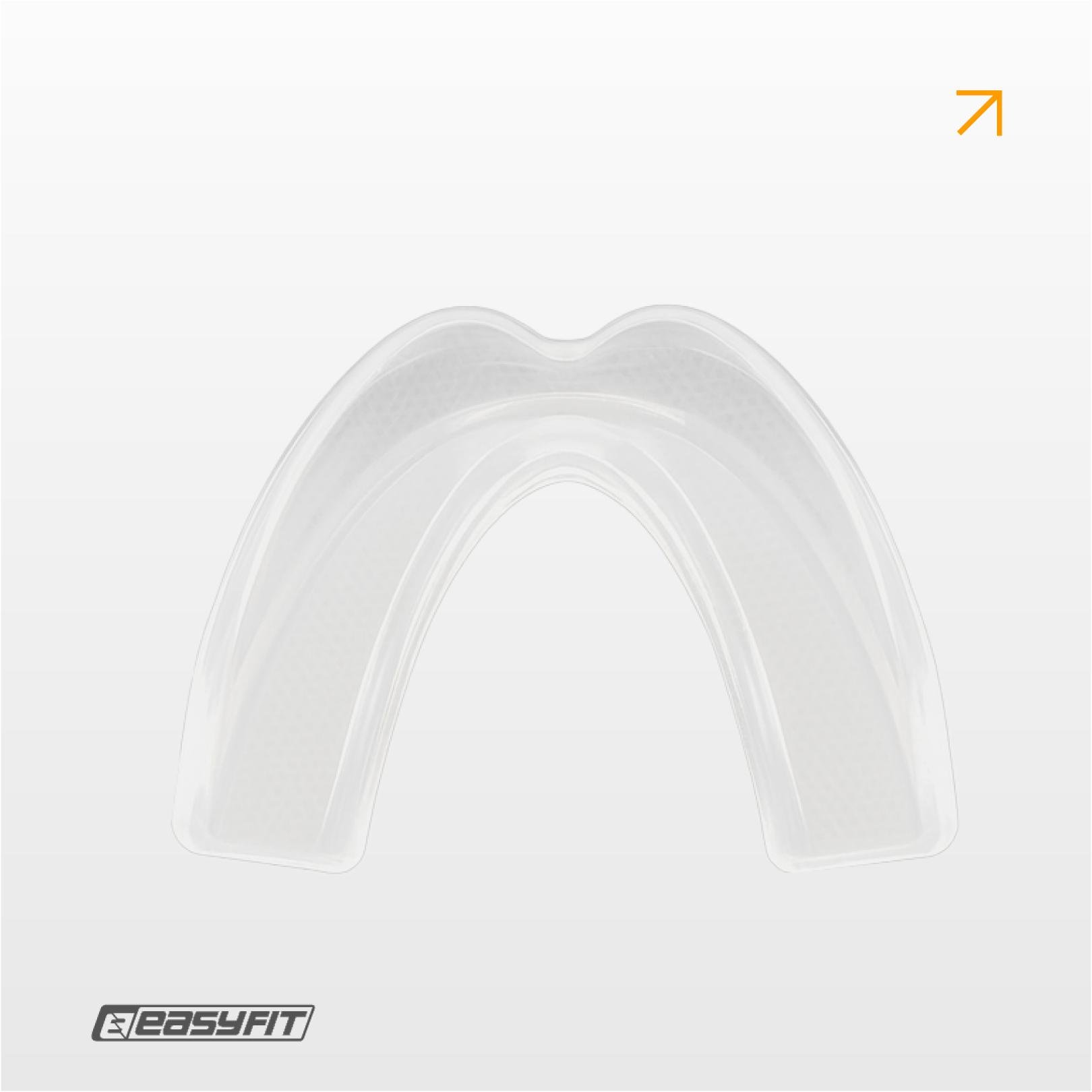 Капа для бокса EasyFit одночелюстная Прозрачный (EF-0390-tr) - фото 2 Капа для бокса EasyFit одночелюстная Прозрачный (EF-0390-tr) - фото 2