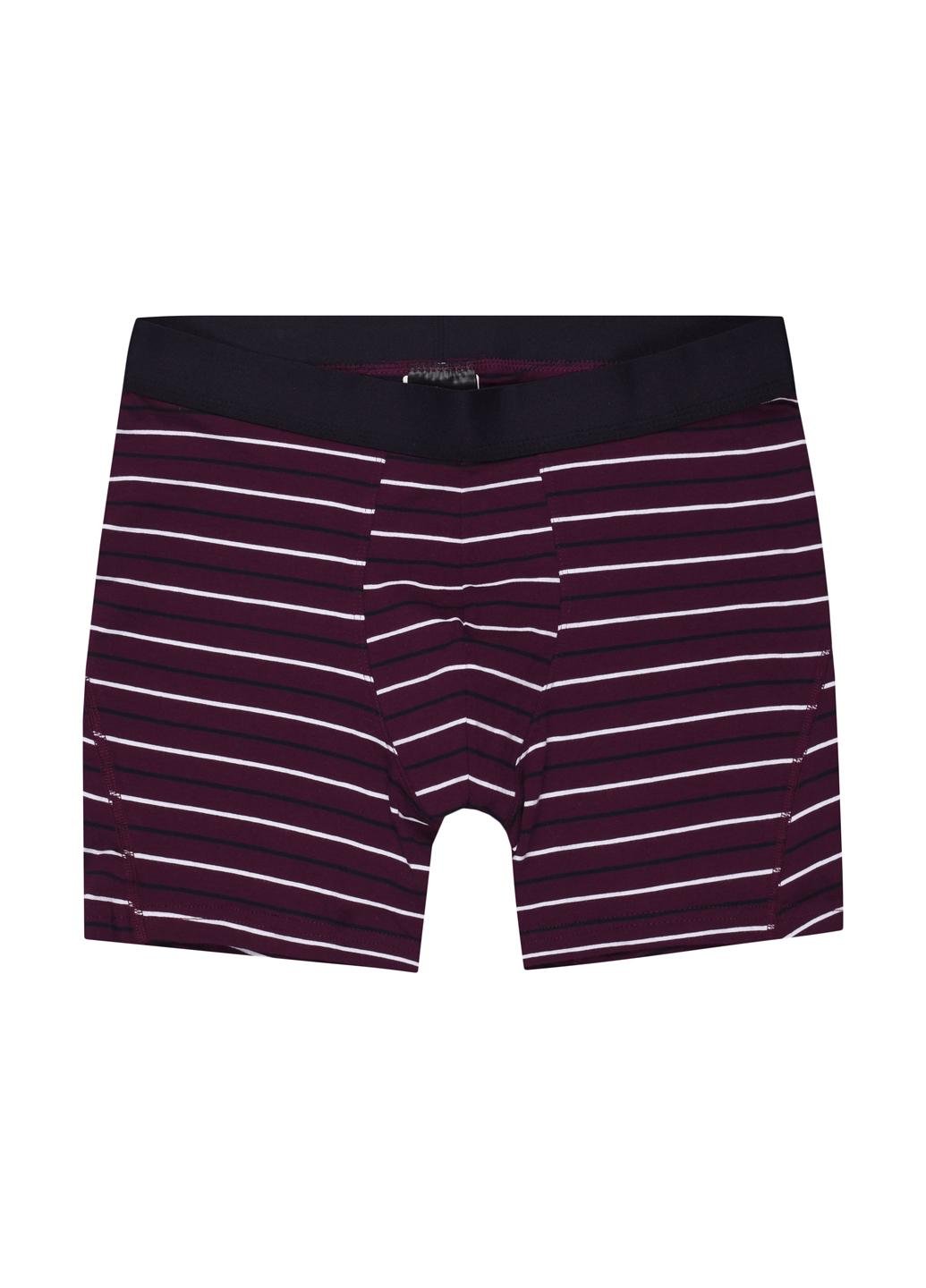 Трусы H&M Плоска S 3 шт. Бордовый (7845220)