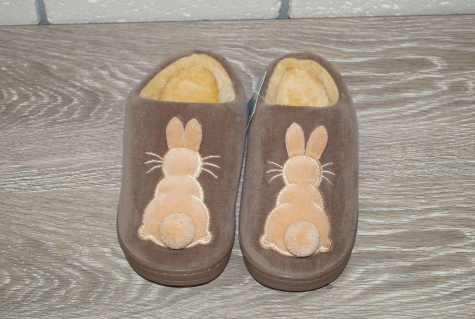 Тапочки комнатные Shiang 28/29 р. 18 см Коричневый (30161-2829) - фото 4