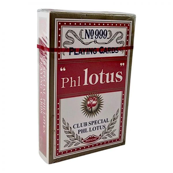 Карты игральные Phllotus бревно 54 шт. Красный Карты игральные Phllotus бревно 54 шт. Красный