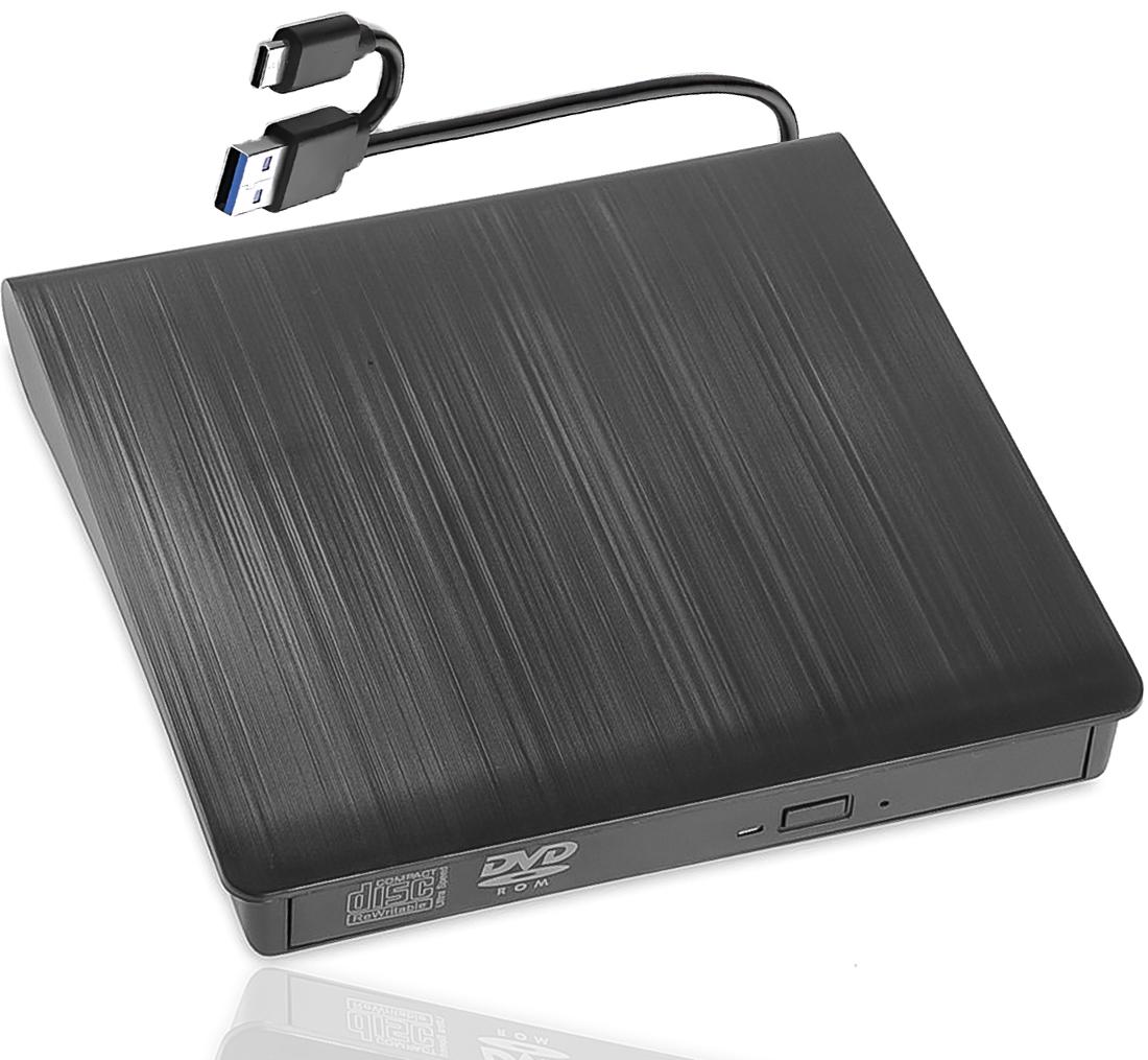 Дископривод внешний оптический Addap USB 3.0+ Type-C EDB-02 - фото 13