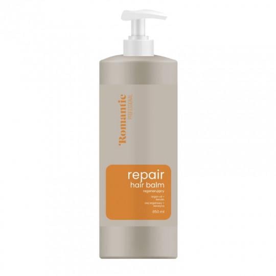 Бальзам для пошкодженого волосся Romantic Professional Regenerate з аргановим маслом 850 мл