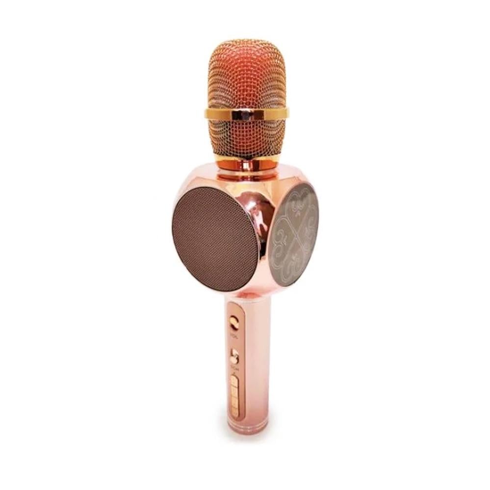Караоке-микрофон детский Bluetooth USB YS-63 Rose (120.156.2)