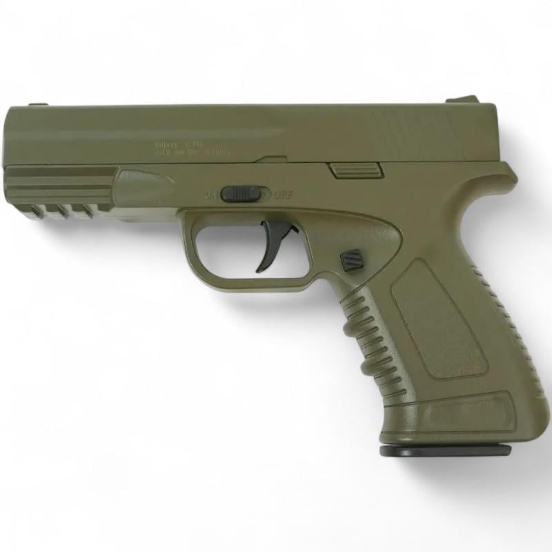Детский пистолет Glock пружинный металлический корпус шарики 6 мм (G.39D)