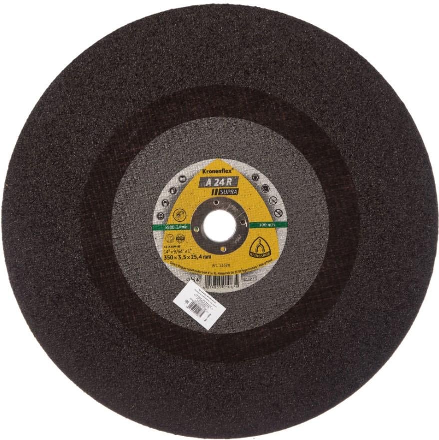 Круг отрезной Klingspor Kronenflex A24R Supra 350х3,5х25,4 мм (23279)