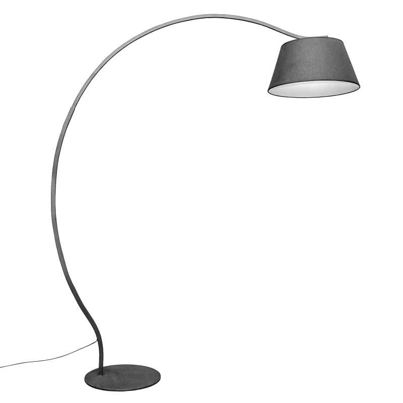 Торшер підлоговий з абажуром Brille BL-476F/1 E27 BK