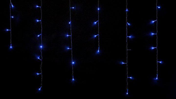 Гирлянда RD-066 Штора 100 LED 2,2 м х 0,6 м Белый/Синий