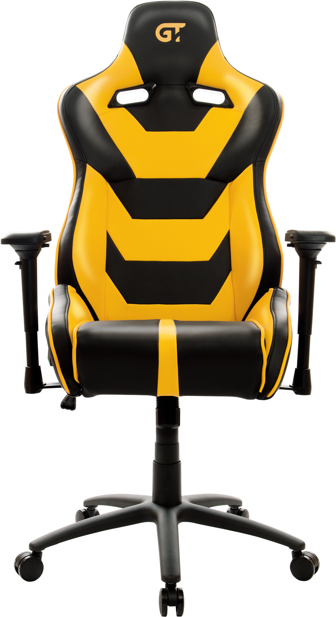 Кресло геймерское GT Racer X-0719 Black/Yellow