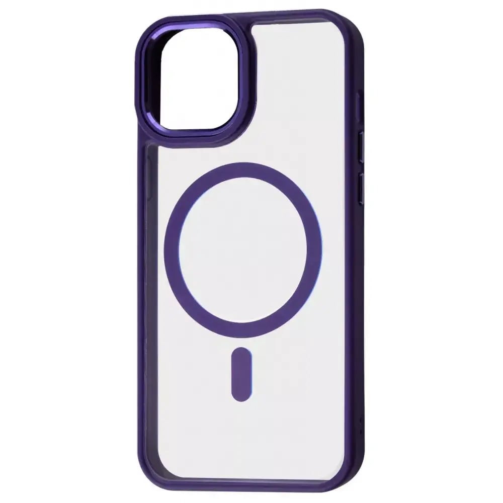 Чехол для iPhone 15 pro max Wave Ardor Case with MagSafe for iPhone 15 Pro Max Deep Purple