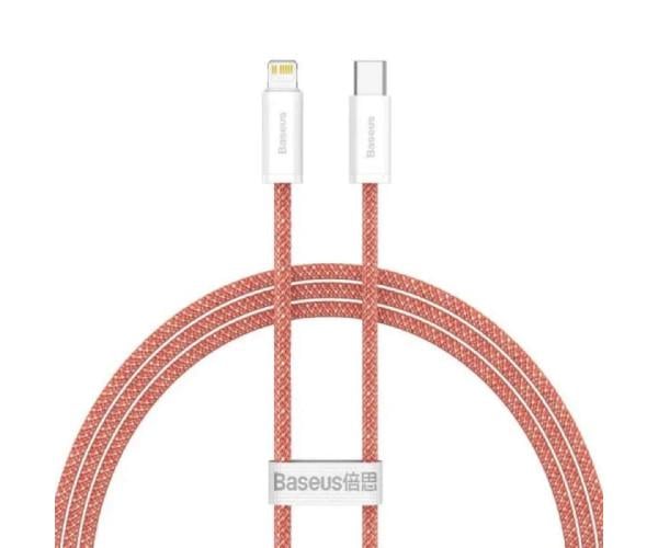Кабель Data BASEUS Dynamic Series Fast Charging Type-C-Lightning 20W 2 м Orange (CALD000107)