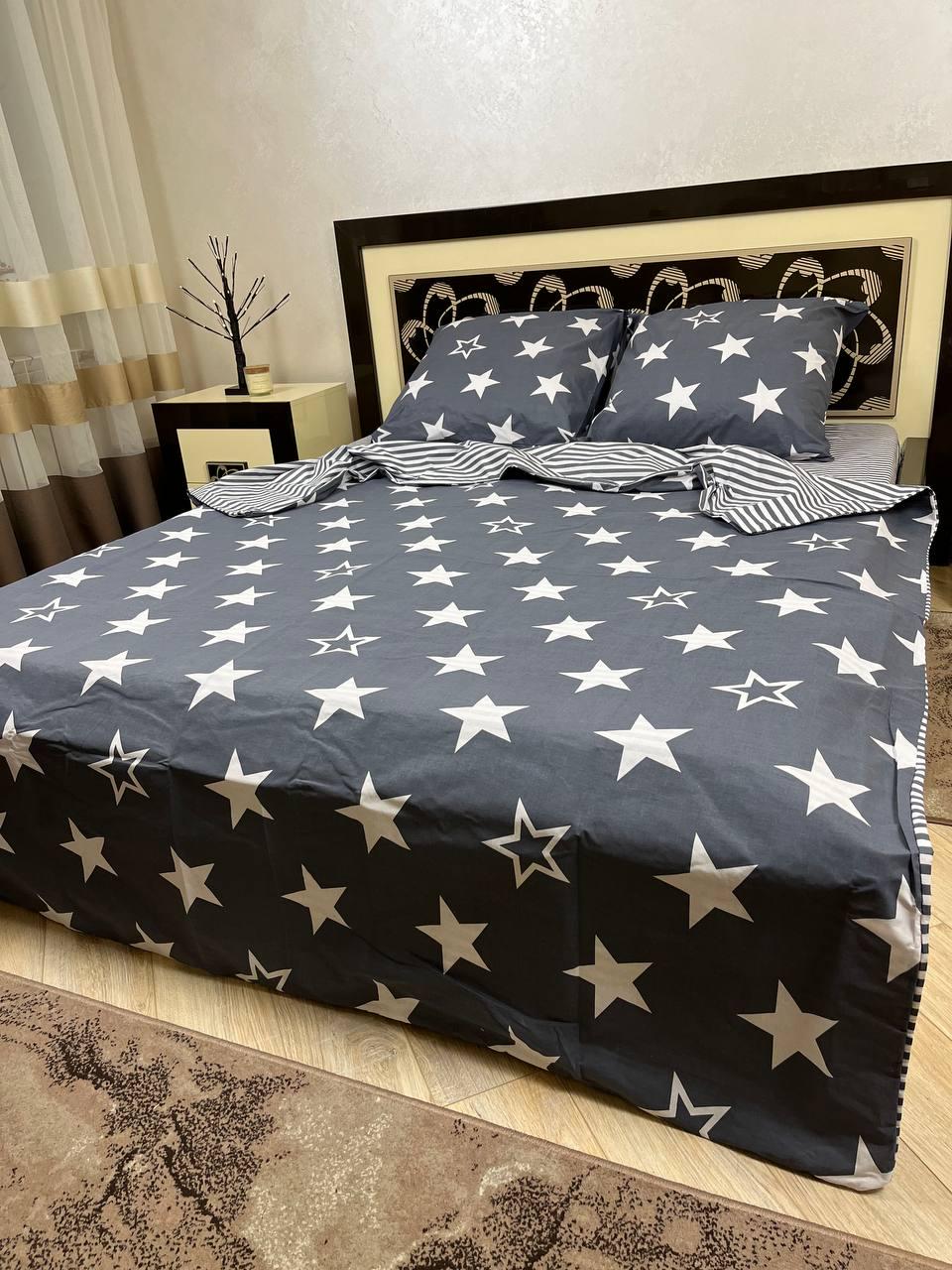 Комплект постельного белья Андромеда семейный наволочки 70x70 см