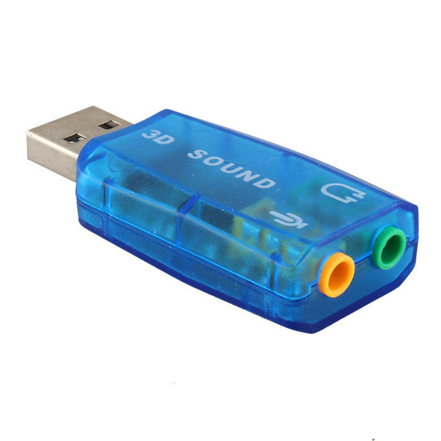 Звукова карта USB зовнішня Спартак Sound card 5.1 (000068)