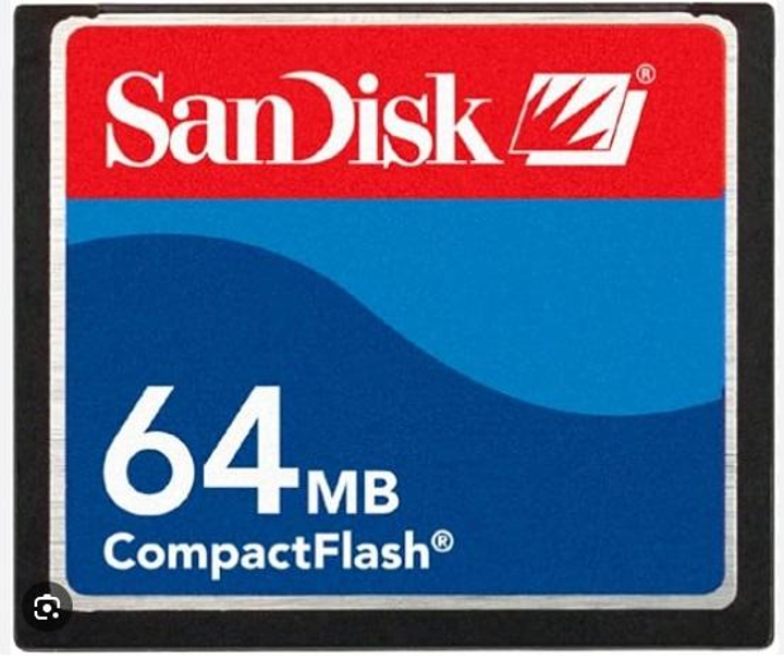 Карта пам'яті SanDisk Compact Flash CF 64 MB (23442519)