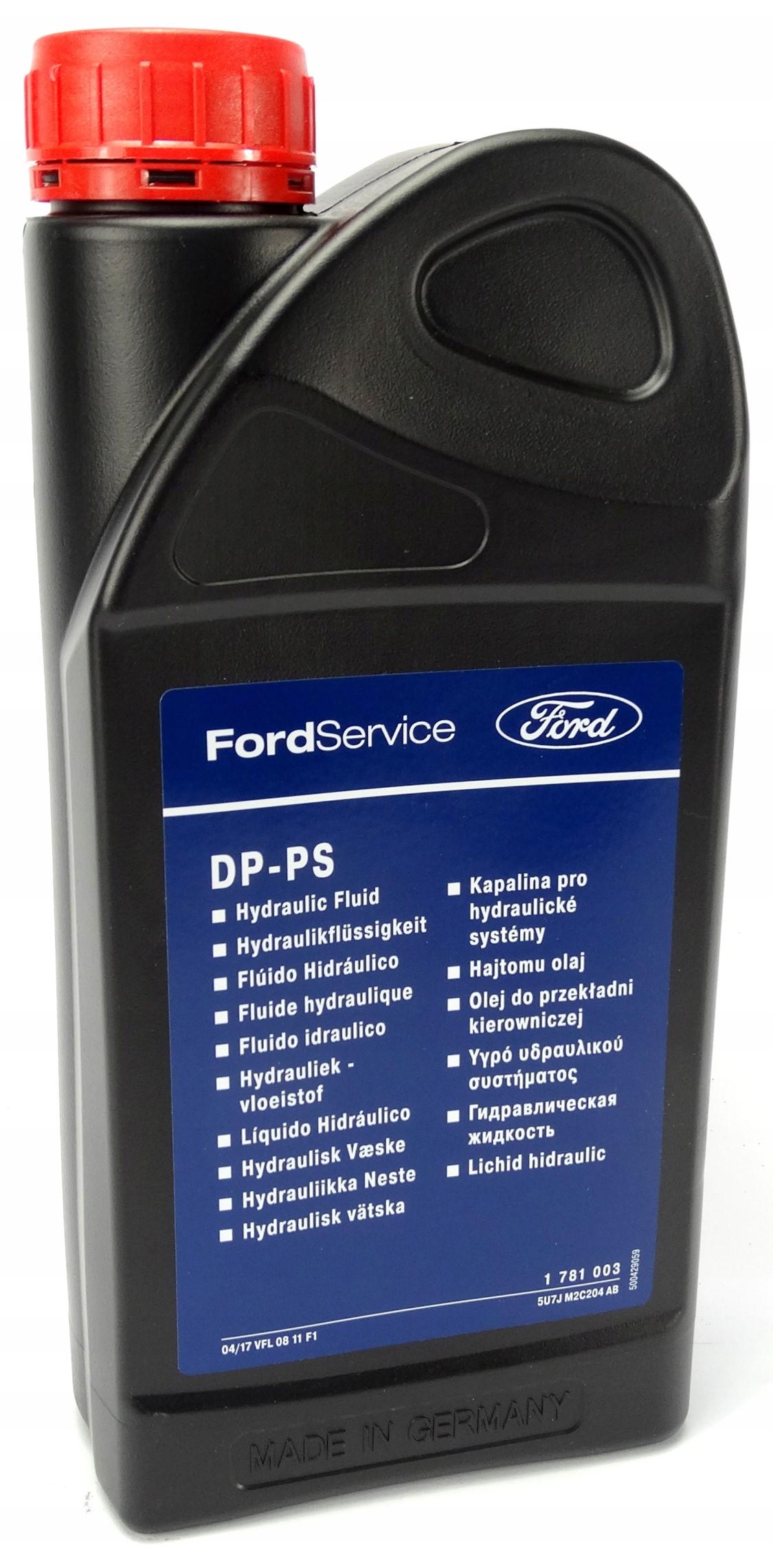 Рідина в гідропідсилювач керма Ford DP-PS M2C204-A2 1 л