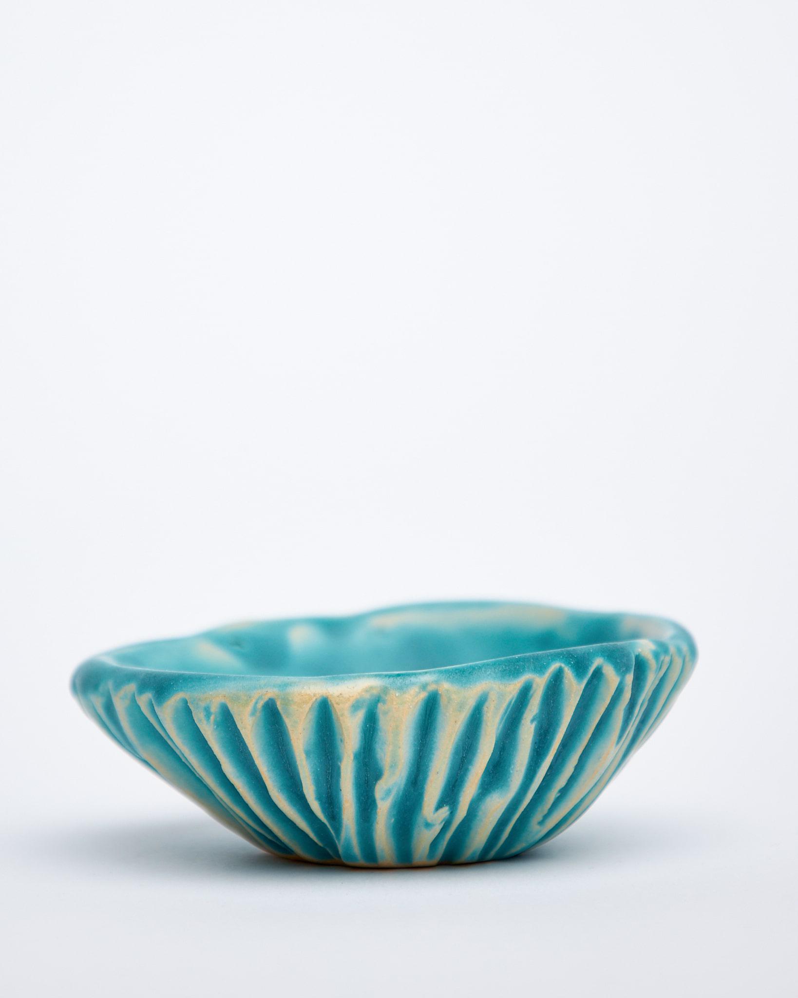 Пиала чайная ручной работы Лагуна (CUP-022) - фото 5 Пиала чайная ручной работы Лагуна (CUP-022) - фото 5