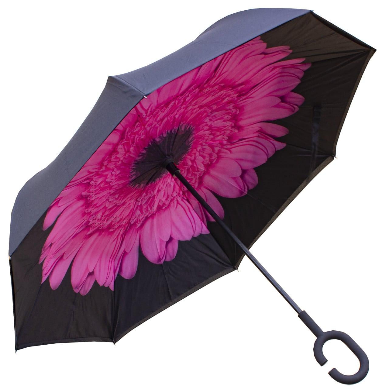 Зонт Up-Brella цветок Розовый (847615877)