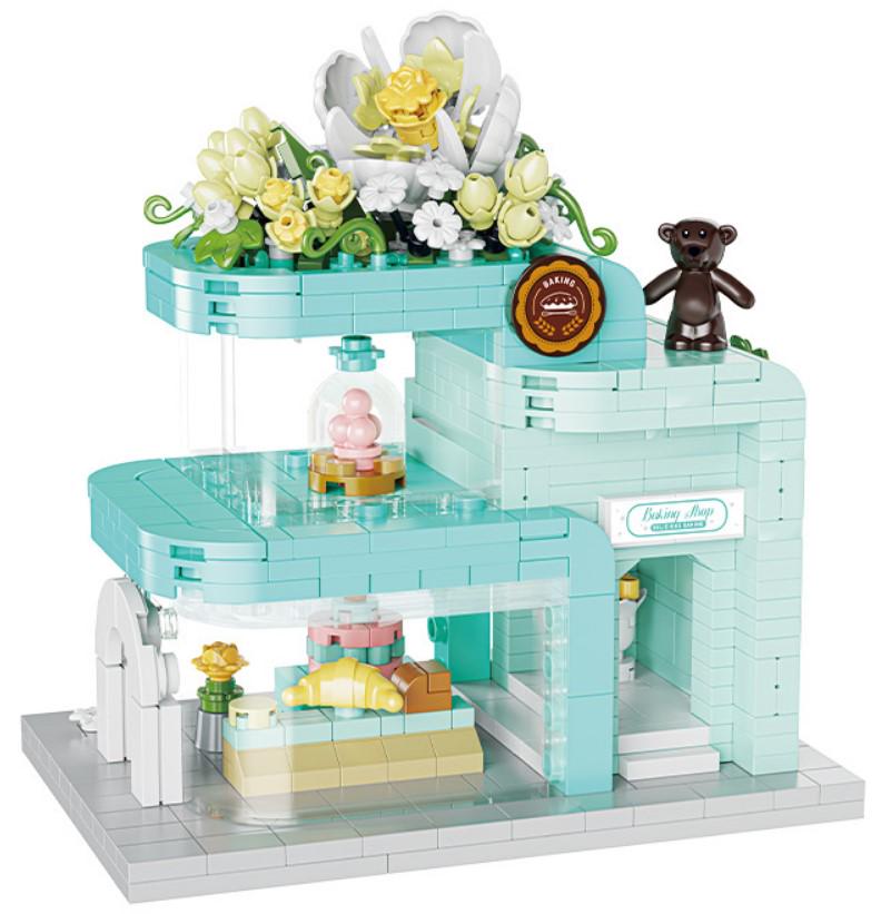 Конструктор Street Modernism серия Buildings in flowers Уличный пейзаж 902 детали (2104619324)