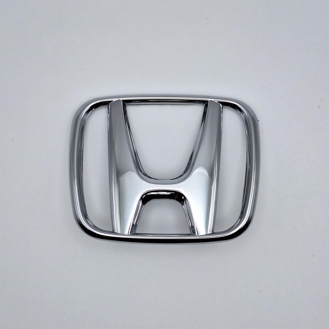 Эмблема Honda 68х56 мм Хром (1947752660)
