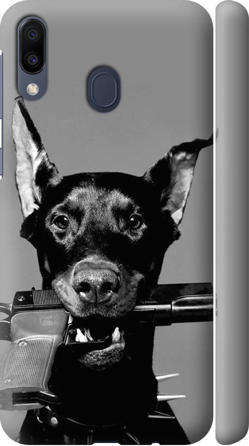 Чехол на Samsung Galaxy M20 Доберман (2745m-1660-42517)