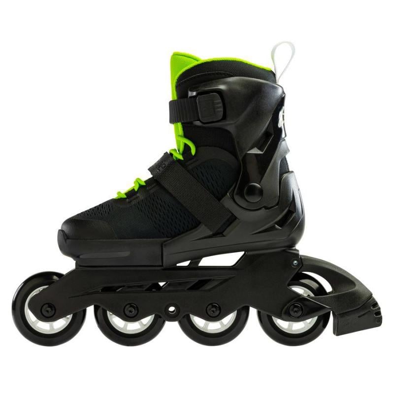 Ролики дитячі Rollerblade Microblade 2024 р. 28-32 Чорно-зелений (07221900T83) - фото 6 Ролики дитячі Rollerblade Microblade 2024 р. 28-32 Чорно-зелений (07221900T83) - фото 6