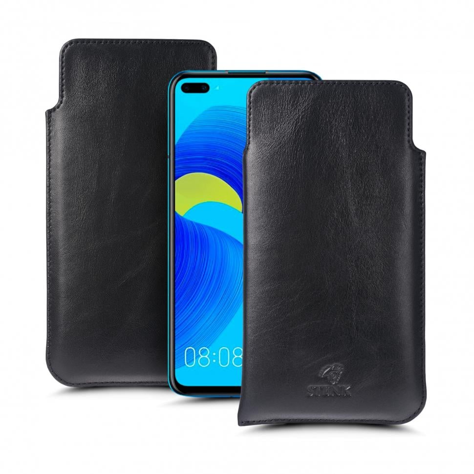 Футляр Stenk Elegance для Huawei Nova 6 Черный (65885)