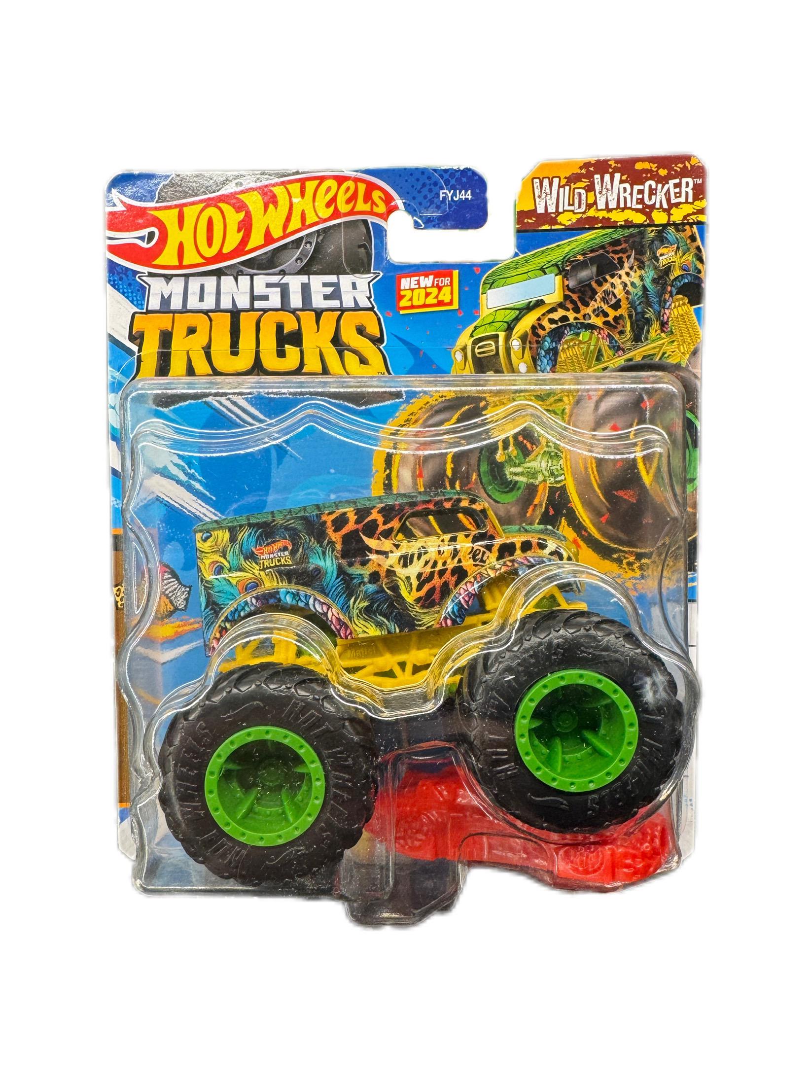 Игрушечная машинка-внедорожник Hot Wheels Monster truck Wild Wrecker (21094737)