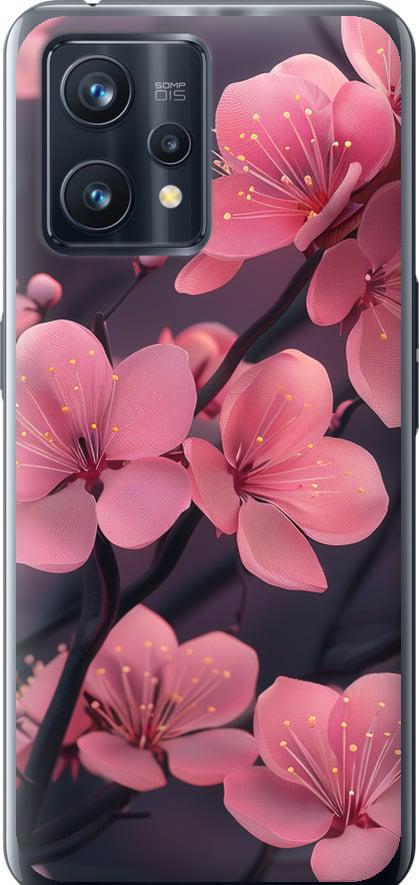 Чехол на Realme 9 Пурпурная сакура (6075u-2866-42517)