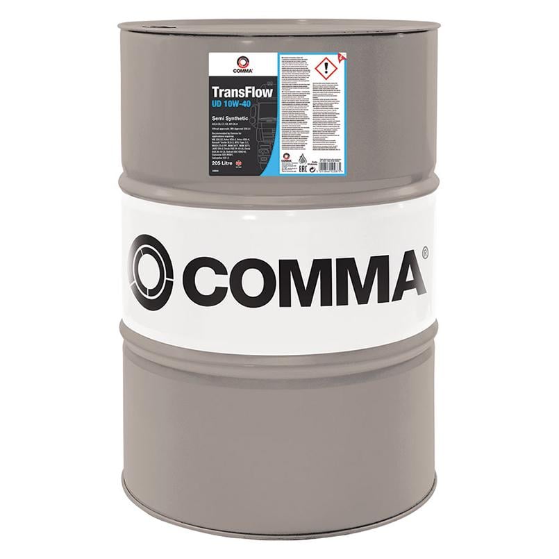 Моторне масло Comma TRANSFLOW UD 10W-40 205л