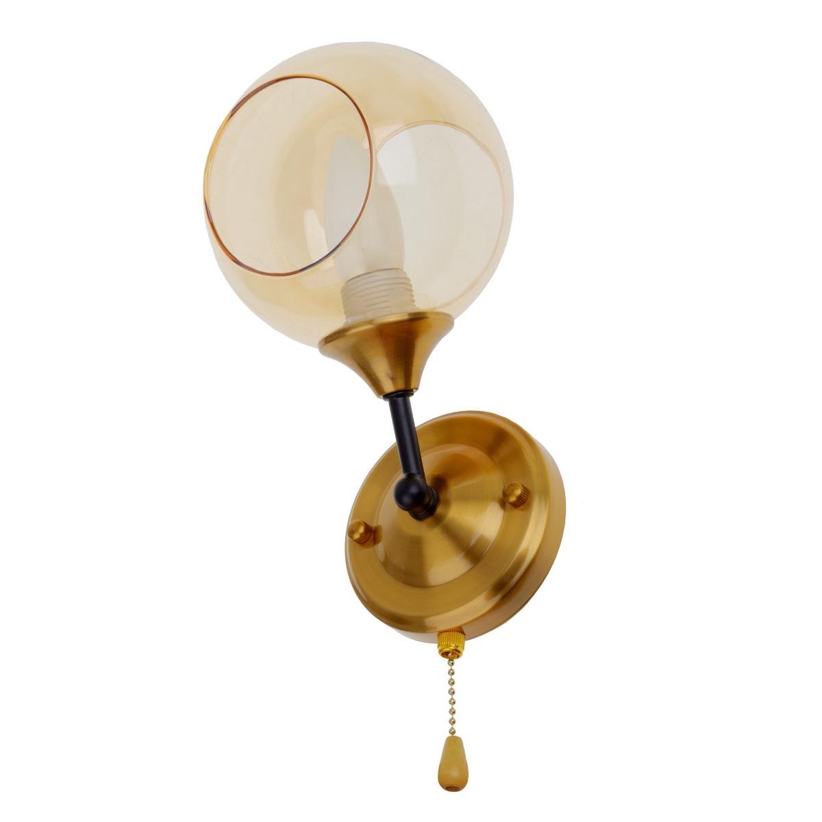 Бра настенное накладное BL-968W/1 E27 JGT+BK