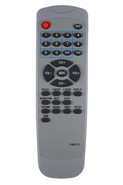 Пульт для телевизора XENON PF2539 ver.2