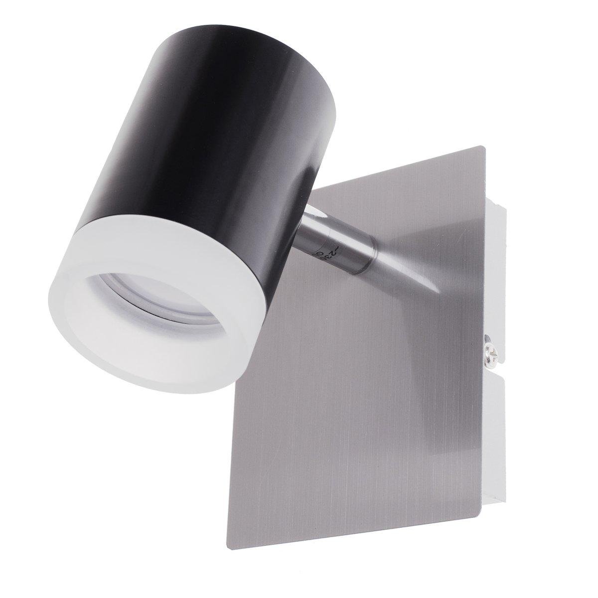 Світильник спот Brille LED HTL-206/1 GU10 for SN + BK (26-782)