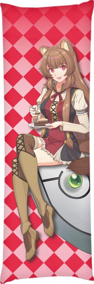 Подушка дакимакура Raphtalia Otaku 7 40x100 см (13533824)