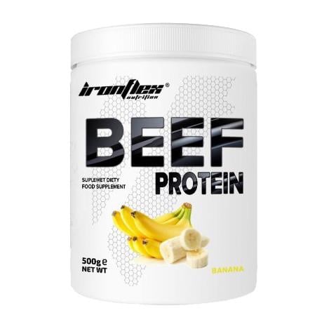 Протеин говяжий IronFlex Beef Protein банан 500 г (21868-01)