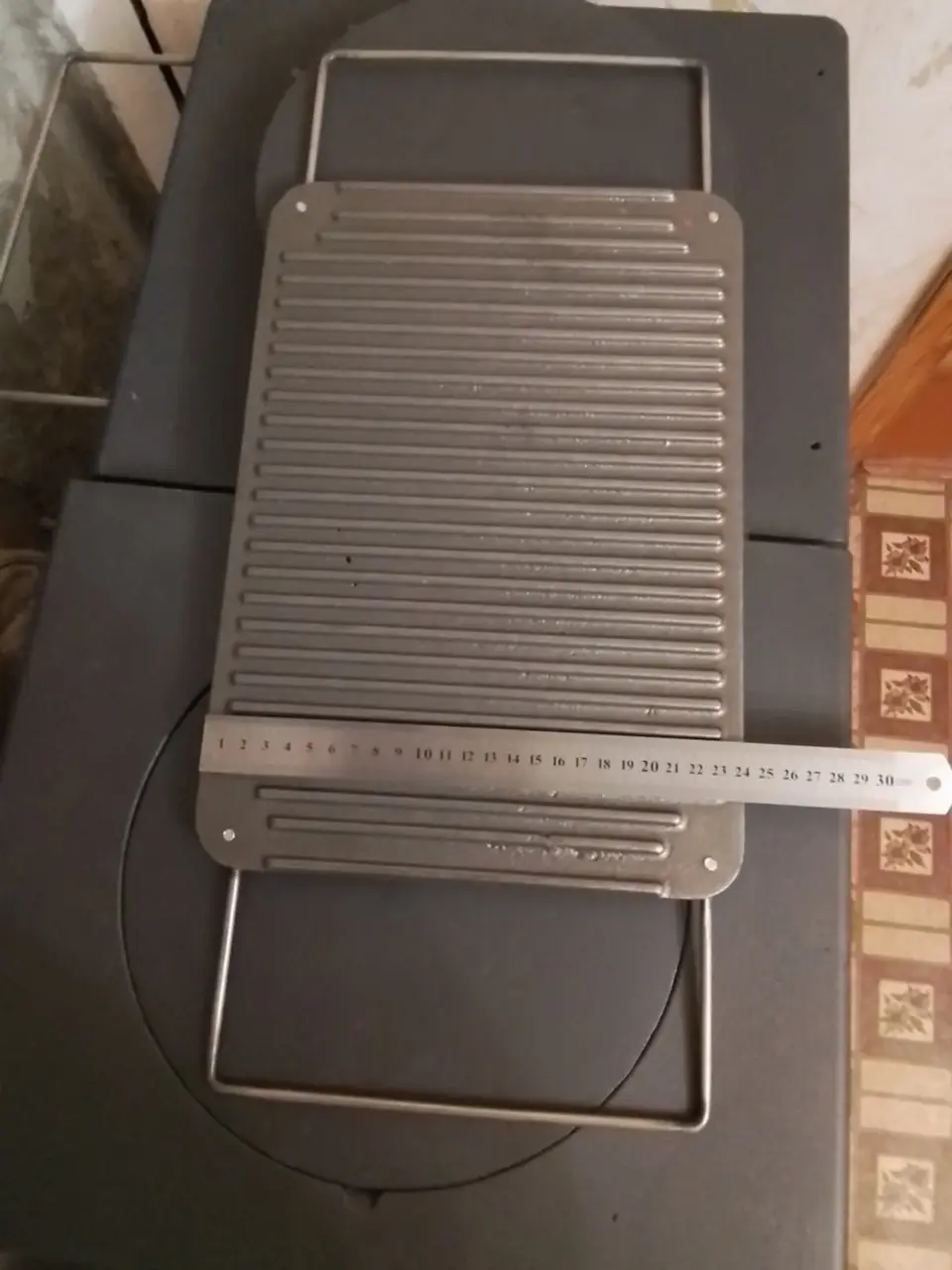 Плита чугунная KHLP Аскет гриль для мангала 540х245/350х245 мм - фото 7 Плита чугунная KHLP Аскет гриль для мангала 540х245/350х245 мм - фото 7