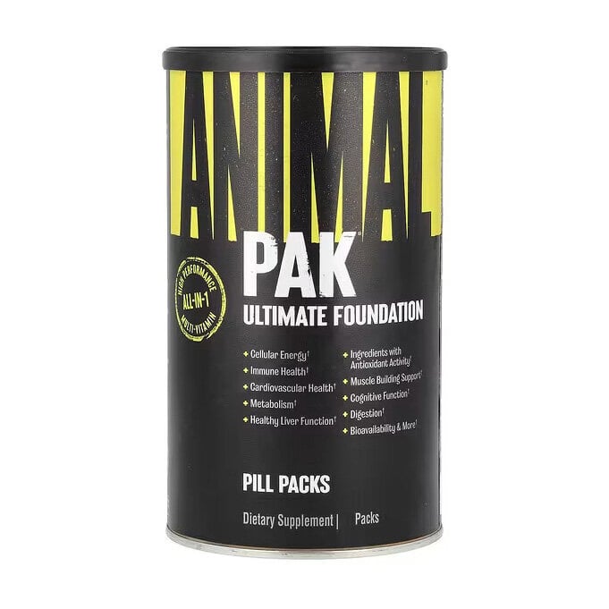 Мультивитамины и минералы с аминокислотами Universal Animal Pak 30 пакетиков
