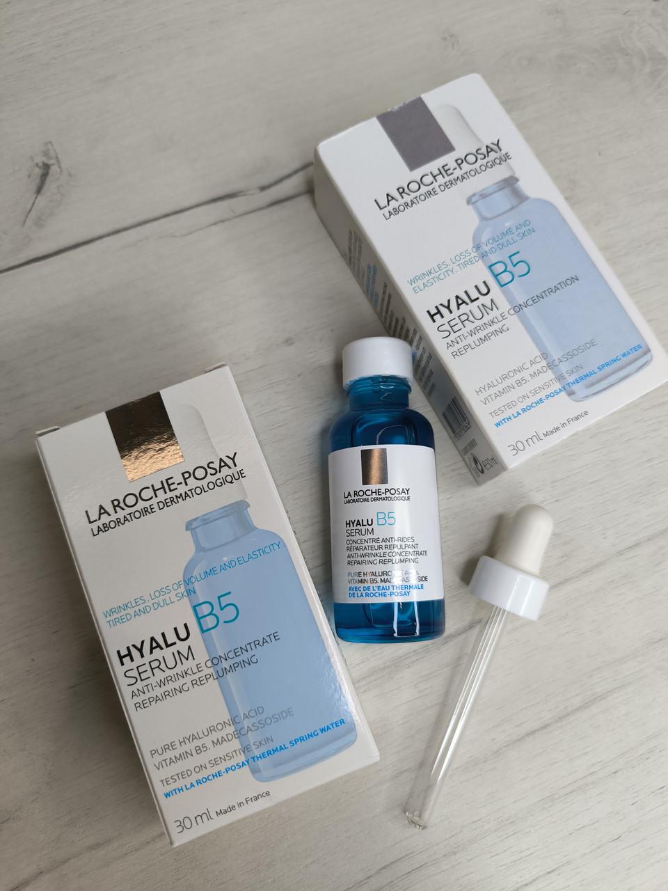 Сироватка дерматологічна для корекції зморшок і відновлення пружності чутливої шкіри La Roche-Posay Hyalu B5 Serum - фото 4 Сироватка дерматологічна для корекції зморшок і відновлення пружності чутливої шкіри La Roche-Posay Hyalu B5 Serum - фото 4