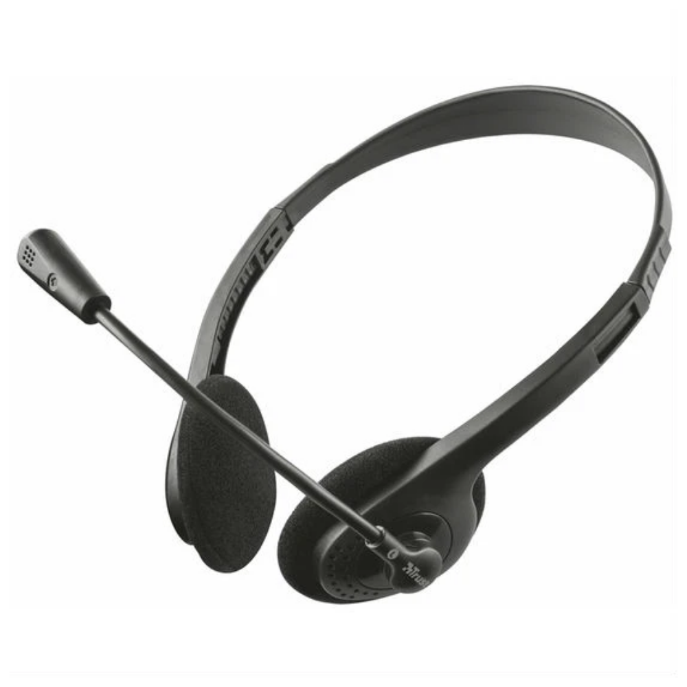 Наушники Trust Primo Headset проводные 1,8 м Черный (568933)