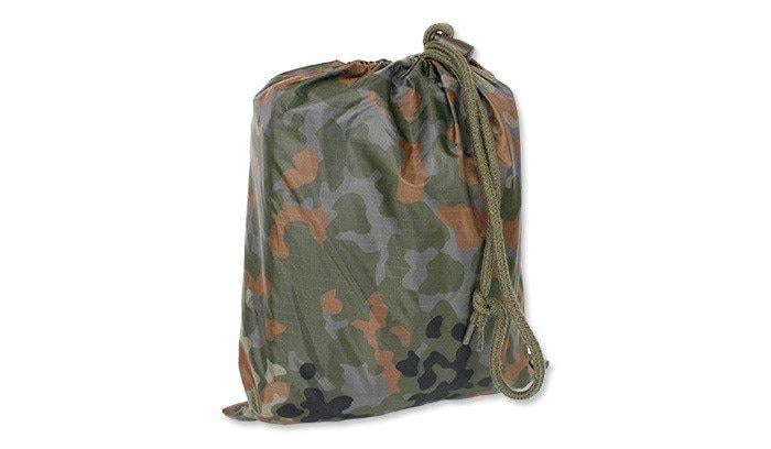 Пончо-дождевик армейский Mil-Tec RipStop 780 GR One Size Flecktarn (10630021) - фото 2