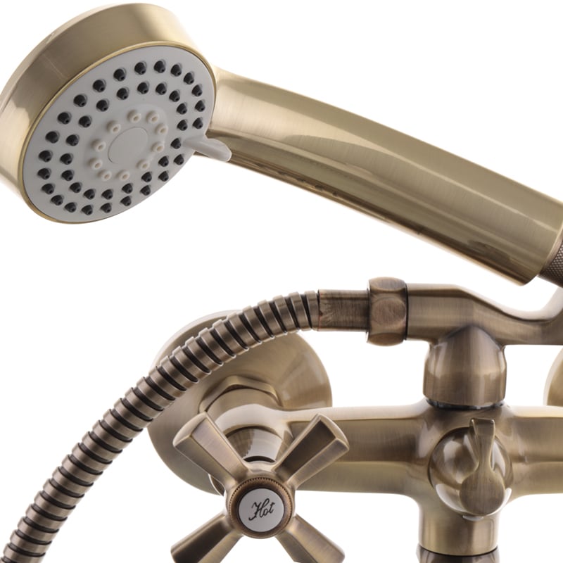 Змішувач для ванни MIXXUS Premium Retro Bronze-142 (MI1652) - фото 3