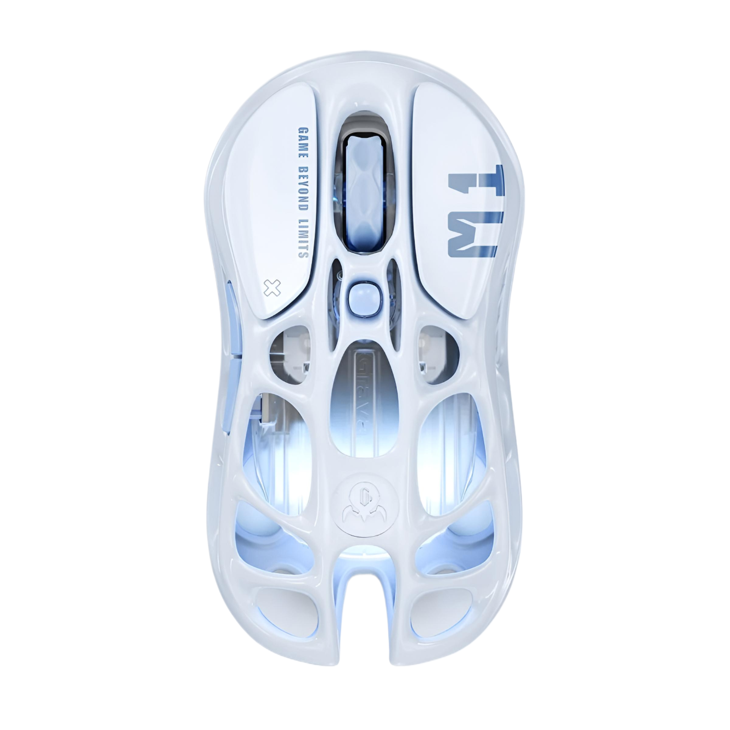 Мышь GRAVASTAR Mercury M1 Pro Special Edition игровая с комбинированным подключением Ice Blue (31237620)