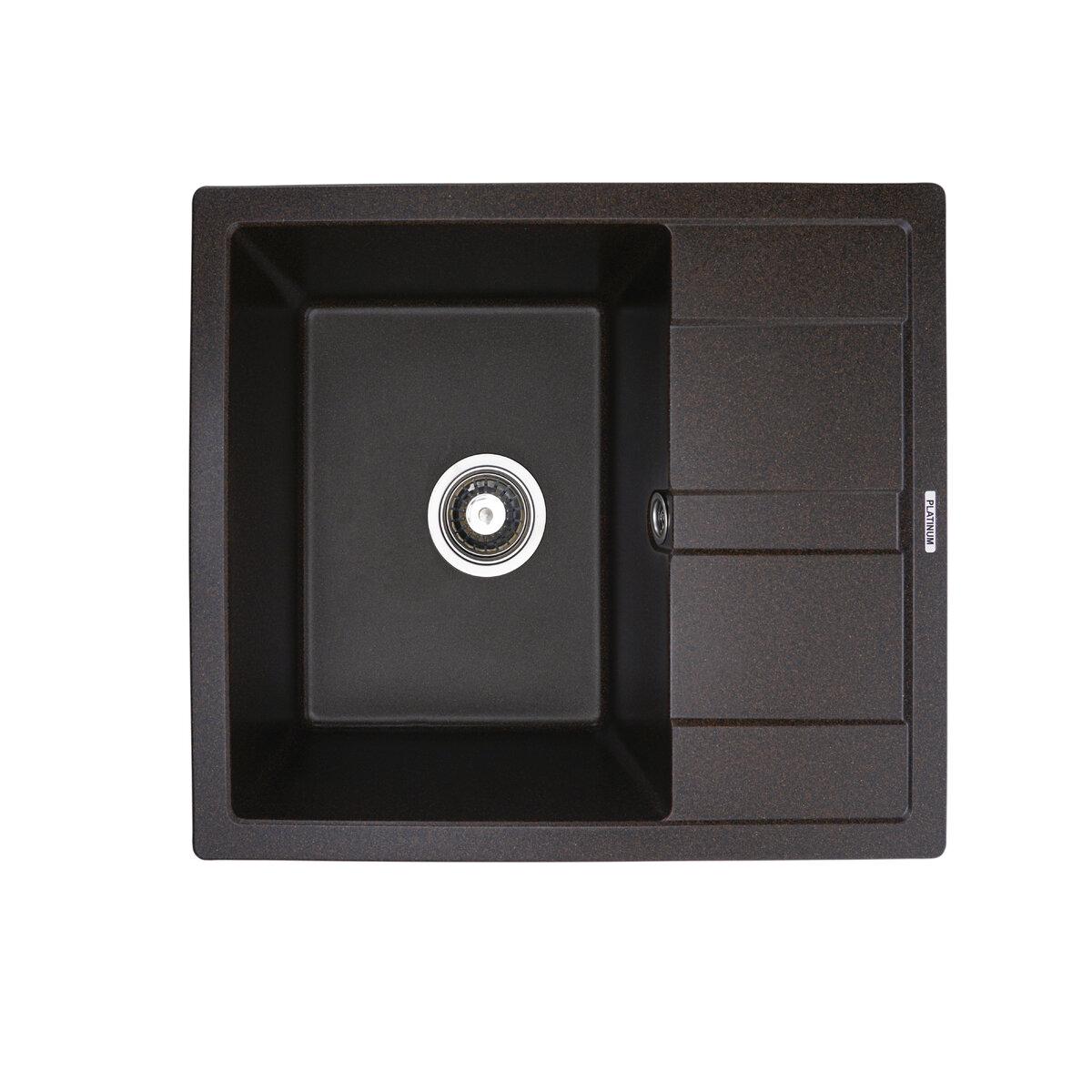Мойка кухонная Platinum Harmony 78х50 см Шоколадный (4010-a527e)