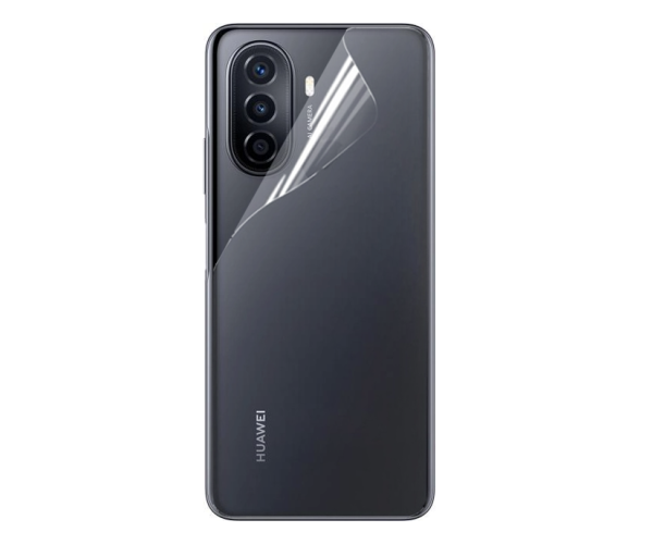Пленка гидрогелевая противоударная Hydrogel Film для Huawei Nova Y70 на заднюю панель Transparent (PL-2889)
