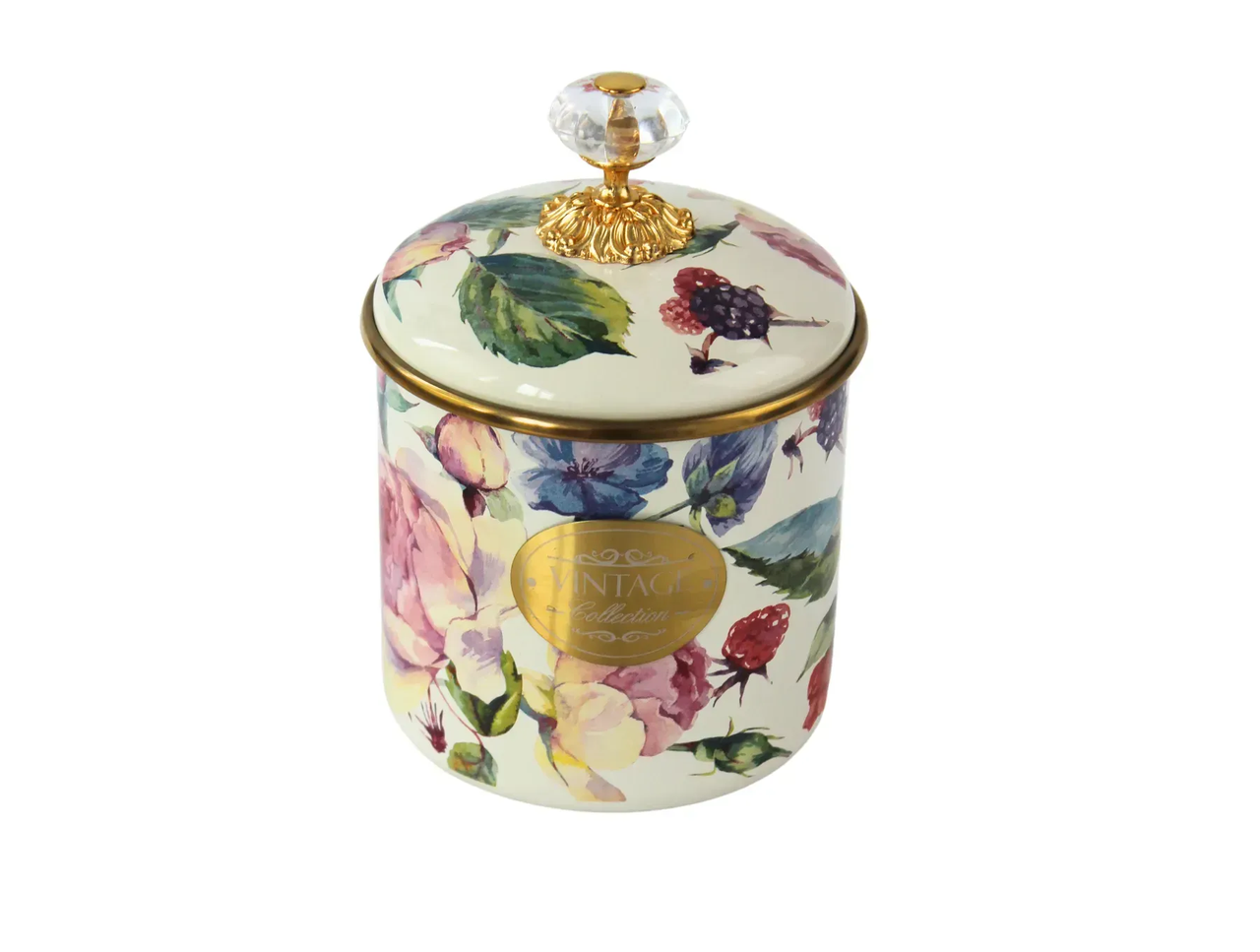 Банка для сыпучих продуктов Elmani PEONY с крышкой 1,25 л