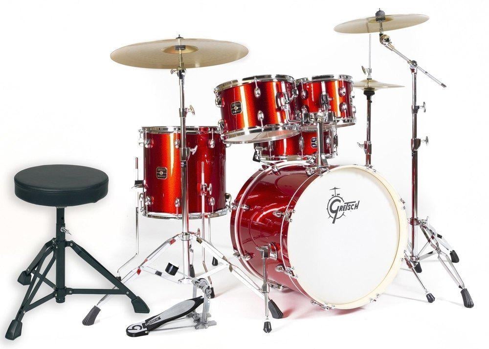 Ударная установка Gretsch Energy 20" BD 3 Cymbals Red (G-GR801442)