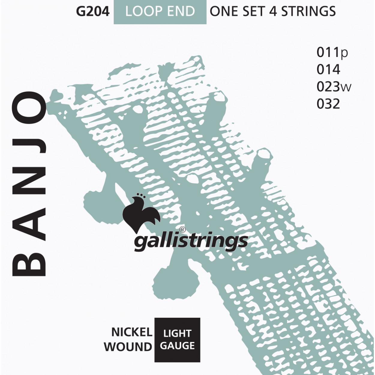 ᐉ Струны для банджо Gallistrings G204 (64262) • Купить в Киеве, Украине ...