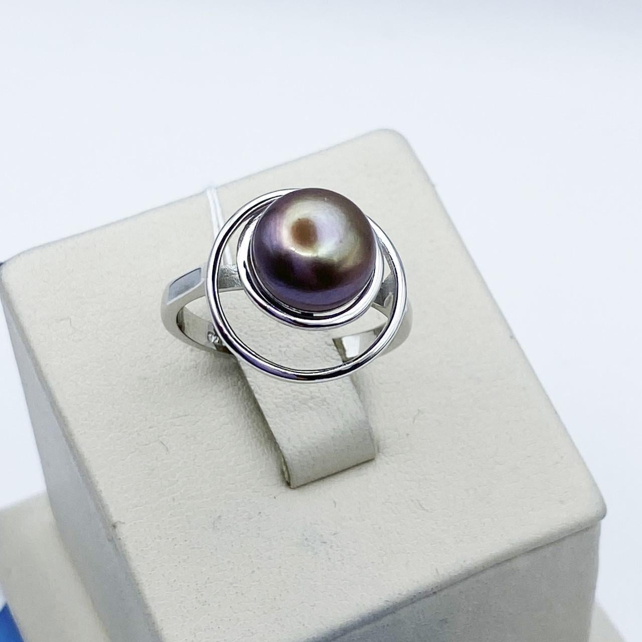 Кольцо серебряное с жемчугом р. 18 4 г (2335905614) Кольцо серебряное с жемчугом р. 18 4 г (2335905614)