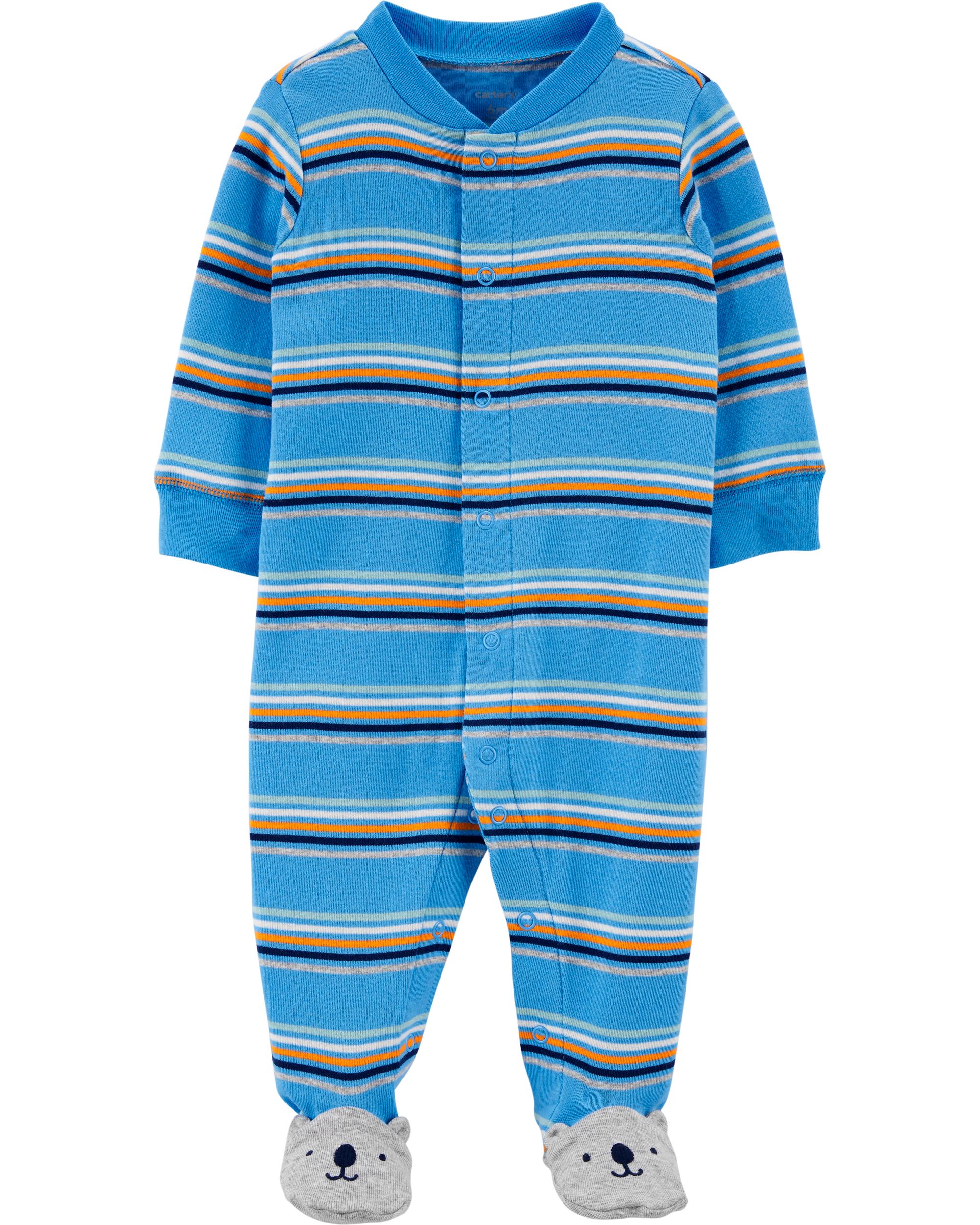 Слип Carters для мальчика 3 мес 56-61 см Синий (CRT-00002)