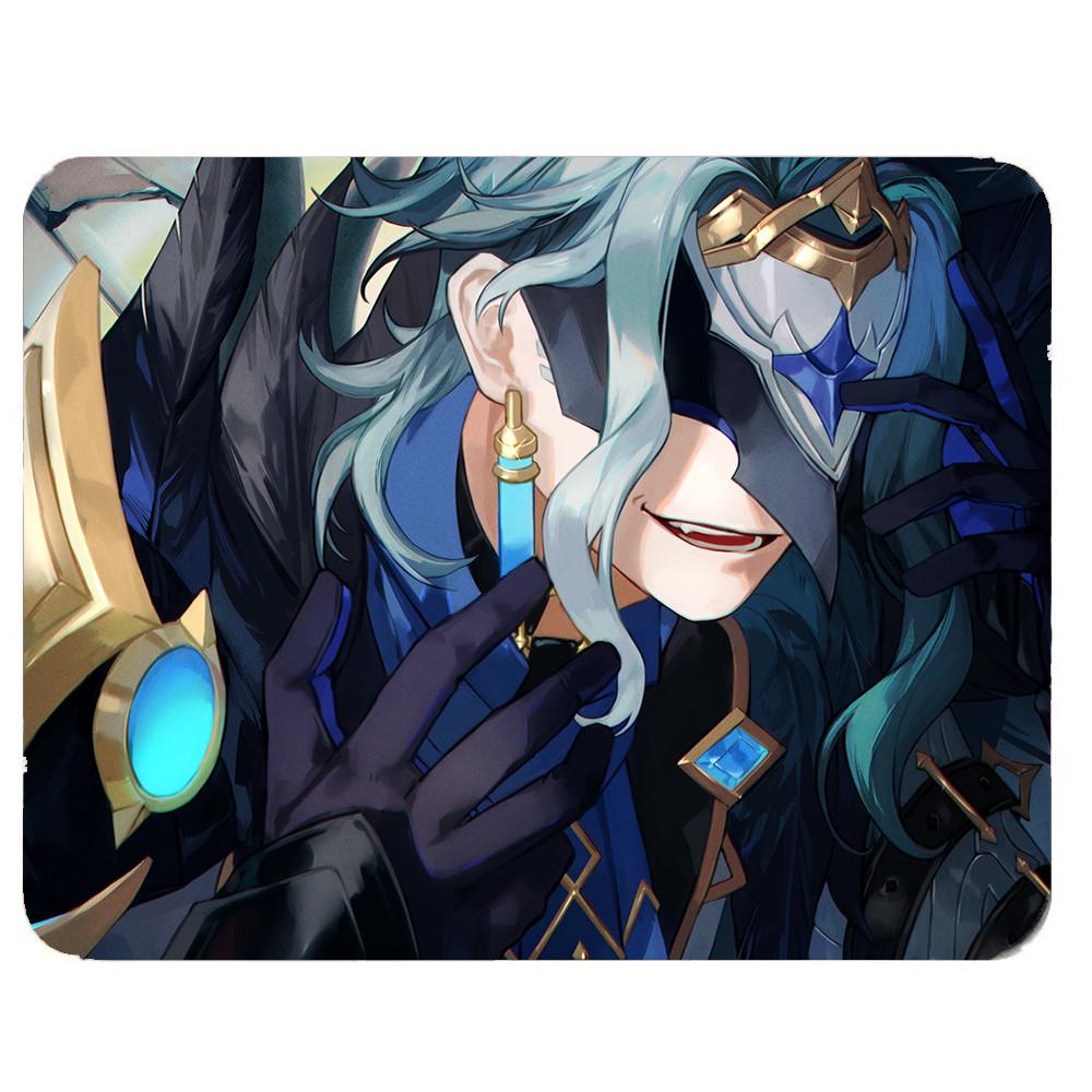 Коврик для мышек Дотторе Фатуи Геншин импакт Genshin Impact 18х22 см (k261)